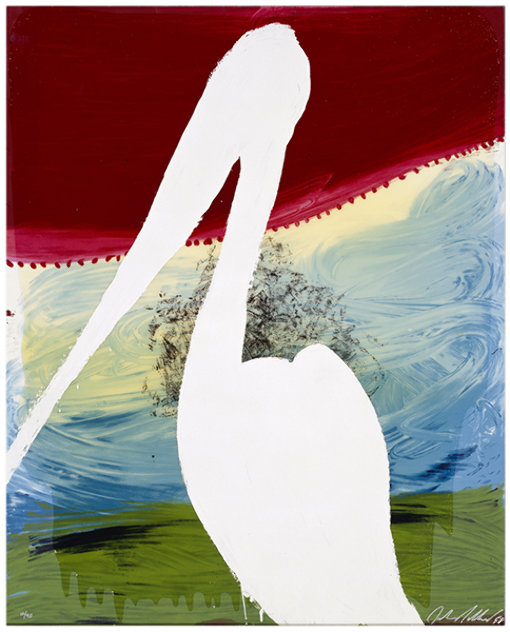 View of Dawn From the Tropics- Guiseppe (Brooding on the Vast Abyss) 1998 Limited Edition Print by Julian Schnabel