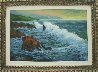 Early Morning Surf 24x36 Original Painting by Michael Schofield - 1