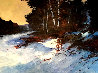 Winter Birch 40x51 Original Painting by Michael Schofield - 0