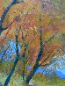 Autumn Beginning 34x29 Original Painting by Michael Schofield - 2