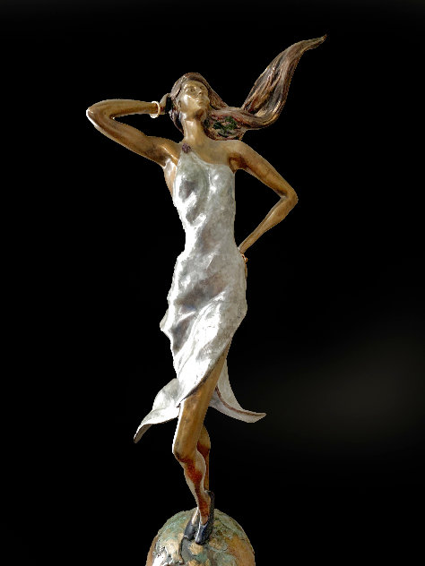 Alexandrite Dancer Bronze Sculpture 31 in Sculpture by Michael Schofield