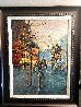 Parisian Winter 2010 33x26 - France Original Painting by Michael Schofield - 1