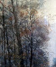 After the Rain Watercolor 39x49 - Huge Watercolor by Michael Schofield - 4