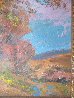 Blue Autumn Skies 27x23 Original Painting by Michael Schofield - 3