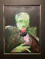 Grimnir 1991 43x35 Original Painting by Fritz Scholder - 1 Grimnir 1991 43x35 Original Painting by Fritz Scholder - 1