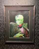 Grimnir 1991 43x35 Original Painting by Fritz Scholder - 6 Grimnir 1991 43x35 Original Painting by Fritz Scholder - 6