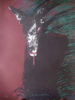 Portrait of a Werewolf Limited Edition Print - Fritz Scholder Portrait of a Werewolf Limited Edition Print - Fritz Scholder