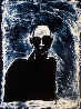 Blue Portrait 1991 Limited Edition Print by Fritz Scholder - 1