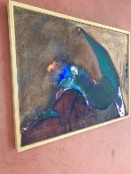 Possession with Broken Wing 1989 30x40 Huge Original Painting by Fritz Scholder - 11 Possession with Broken Wing 1989 30x40 Huge Original Painting by Fritz Scholder - 11