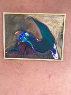Possession with Broken Wing 1989 30x40 Huge Original Painting by Fritz Scholder - 12 Possession with Broken Wing 1989 30x40 Huge Original Painting by Fritz Scholder - 12