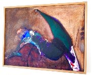 Possession with Broken Wing 1989 30x40 Huge Original Painting by Fritz Scholder - 9 Possession with Broken Wing 1989 30x40 Huge Original Painting by Fritz Scholder - 9