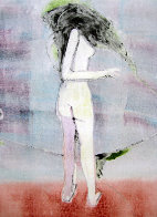 Mystery Woman 2 (Standing Nude) Monotype 1990 30x22 Works on Paper (not prints) by Fritz Scholder - 1 Mystery Woman 2 (Standing Nude) Monotype 1990 30x22 Works on Paper (not prints) by Fritz Scholder - 1
