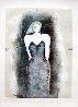 Mystery Woman Series, #4 Monotype 1990 30x22 Works on Paper (not prints) by Fritz Scholder - 1 Mystery Woman Series, #4 Monotype 1990 30x22 Works on Paper (not prints) by Fritz Scholder - 1
