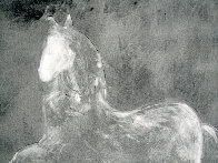 Dream Horse Series, #1 Monotype 1986 30x40 Works on Paper (not prints) by Fritz Scholder - 1