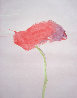 Flower Series, #1 1982 Monotype 40x30 Works on Paper (not prints) by Fritz Scholder - 0