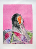 Entity Series #2 Monotype 1986 30x22 Works on Paper (not prints) by Fritz Scholder - 2 Entity Series #2 Monotype 1986 30x22 Works on Paper (not prints) by Fritz Scholder - 2