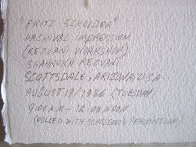 Dream Horse Series, #5 Monotype 1986 29x20 Works on Paper (not prints) by Fritz Scholder - 2 Dream Horse Series, #5 Monotype 1986 29x20 Works on Paper (not prints) by Fritz Scholder - 2