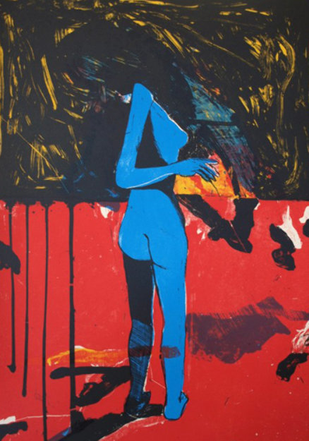 Woman in Nature AP 1991 Limited Edition Print - Fritz Scholder