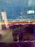 Window #1 Original Painting - 1988 54x45 Huge - Hand Signed Original Painting by Fritz Scholder - 7
