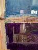 Window #1 Original Painting - 1988 54x45 Huge - Hand Signed Original Painting by Fritz Scholder - 6