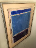 Window #1 Original Painting - 1988 54x45 Huge - Hand Signed Original Painting by Fritz Scholder - 3