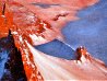 Dolomites 2015 47x59 Huge Original Painting by Heinz Scholnhammer - 1