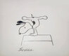 Ultra Hotdog Stand Drawing 15x15 - Snoopy Drawing by Charles Schulz - 0 Ultra Hotdog Stand Drawing 15x15 - Snoopy Drawing by Charles Schulz - 0