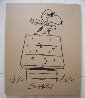 Fighter Ace Snoopy 1973 Drawing by Charles Schulz - 1