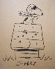 Fighter Ace Snoopy 1973 Drawing by Charles Schulz - 0