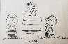 Untitled Drawing 1970 31x24 Drawing by Charles Schulz - 0