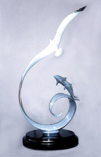 Wind And Sea Bronze Sculpture 21 in Sculpture - Scott Hanson Wind And Sea Bronze Sculpture 21 in Sculpture - Scott Hanson