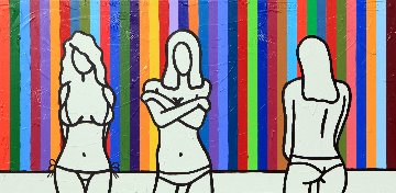 Can\'t Get Used to Losing You 2012 39x78 Original Painting - Richard Scott Can\'t Get Used to Losing You 2012 39x78 Original Painting - Richard Scott