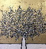 Golden Money Tree 2017 39x39 Huge Original Painting by Richard Scott - 0