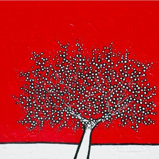 Your Olive Tree 2011 39x39 Original Painting - Richard Scott Your Olive Tree 2011 39x39 Original Painting - Richard Scott