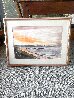 Untitled Seascape Watercolor 1980 23x30 Watercolor by Richard Scott - 2