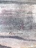 Untitled Seascape Watercolor 1980 23x30 Watercolor by Richard Scott - 3