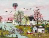 Springtime in Edgartown 24x27 Original Painting by Jane Wooster Scott - 0