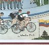 World Cycling Championships Limited Edition Print by Jane Wooster Scott - 2