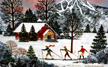 Winter Enchantment Limited Edition Print - Jane Wooster Scott Winter Enchantment Limited Edition Print - Jane Wooster Scott