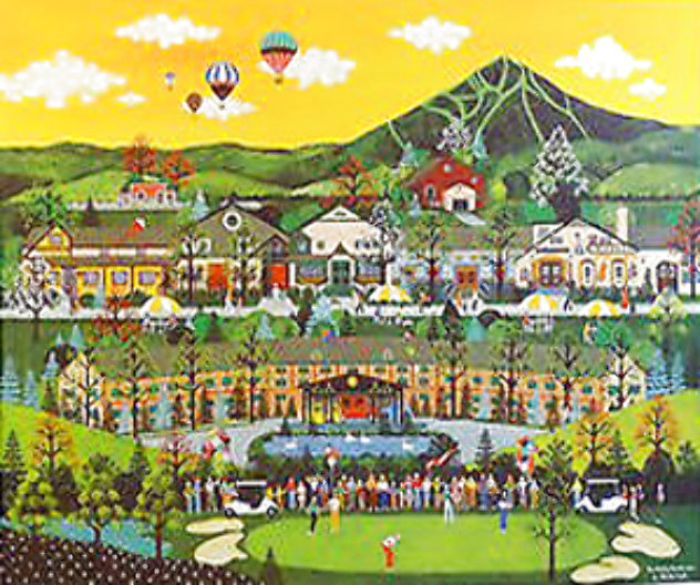 Sun Valley Spellbinder AP - Sun Valley, Idaho Limited Edition Print by Jane Wooster Scott
