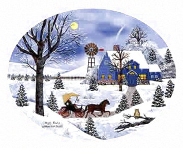 Night Owls 2002 Limited Edition Print - Jane Wooster Scott Night Owls 2002 Limited Edition Print - Jane Wooster Scott