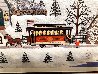 Trolley Car At Crippen Creek 1993 - Huge Limited Edition Print by Jane Wooster Scott - 3