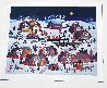 Jingle Bells and Carolers 1998 - Christmas Limited Edition Print by Jane Wooster Scott - 1