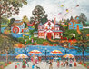 Family Portrait Embellished Giclee on Canvas Limited Edition Print by Jane Wooster Scott - 0