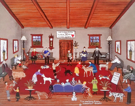 Waiting Room Limited Edition Print - Jane Wooster Scott