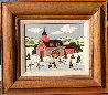 Skating on the Mill Pond 14x16 Sun Valley Original Painting by Jane Wooster Scott - 1 Skating on the Mill Pond 14x16 Sun Valley Original Painting by Jane Wooster Scott - 1