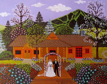 Springtime Nuptials 1980 22x19 Limited Edition Print - Jane Wooster Scott Springtime Nuptials 1980 22x19 Limited Edition Print - Jane Wooster Scott