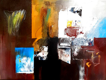 Untitled Abstract Painting 2020 12x16 Original Painting - W. Scott Wilson Untitled Abstract Painting 2020 12x16 Original Painting - W. Scott Wilson