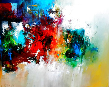 Untitled Abstract Painting 2019 40x50 Huge Original Painting - W. Scott Wilson Untitled Abstract Painting 2019 40x50 Huge Original Painting - W. Scott Wilson