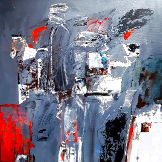 Untitled Abstract Painting 2020 20x20 Original Painting - W. Scott Wilson Untitled Abstract Painting 2020 20x20 Original Painting - W. Scott Wilson